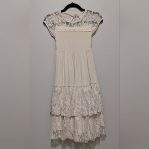 Girls Lace Maxi Dress